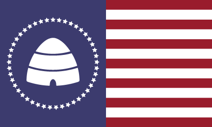 Image result for flag beehive